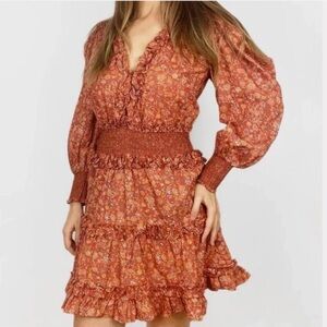 House of Harlow Fall Dress, Size L, NWT